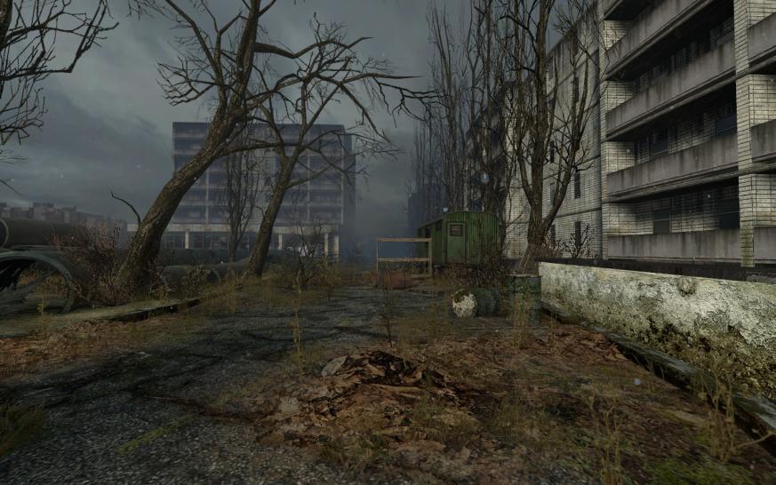 [25/03/09] Stalker lässt grüßen: Das Setting von Raindrop erinnert sehr stark an das Szenario vom russischen Ego-Shooter aus dem Hause THQ. Screenshot aus der Half-Life 2-Modifikation. (1) 