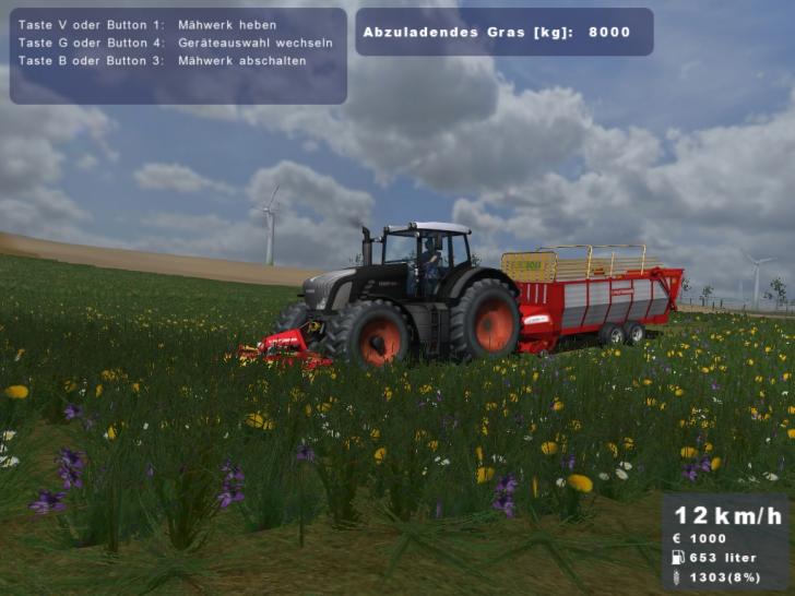 [02/04/09] In der Neuauflage der Bauernsimulation dürfen Sie auch Futtergras mähen. Bloß Tiere, die das Zeug auch fressen, gibt es keine im Spiel.