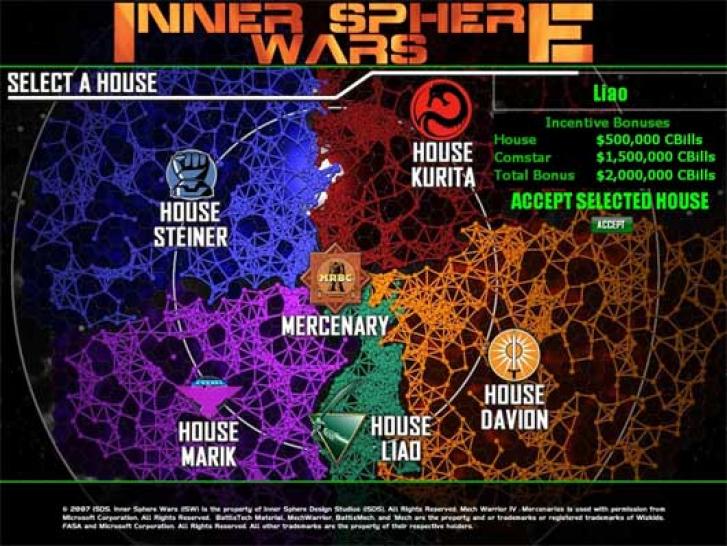 [09/07/09] Die Universums-Karte von BattleTech.