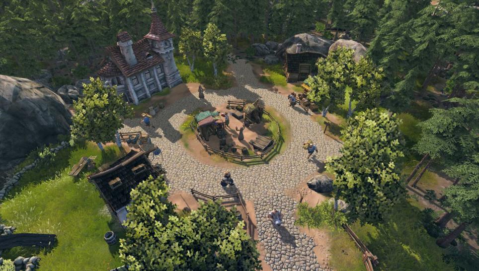 [22/09/09] Die Siedler 7: Ausschnitt aus einem Dorf