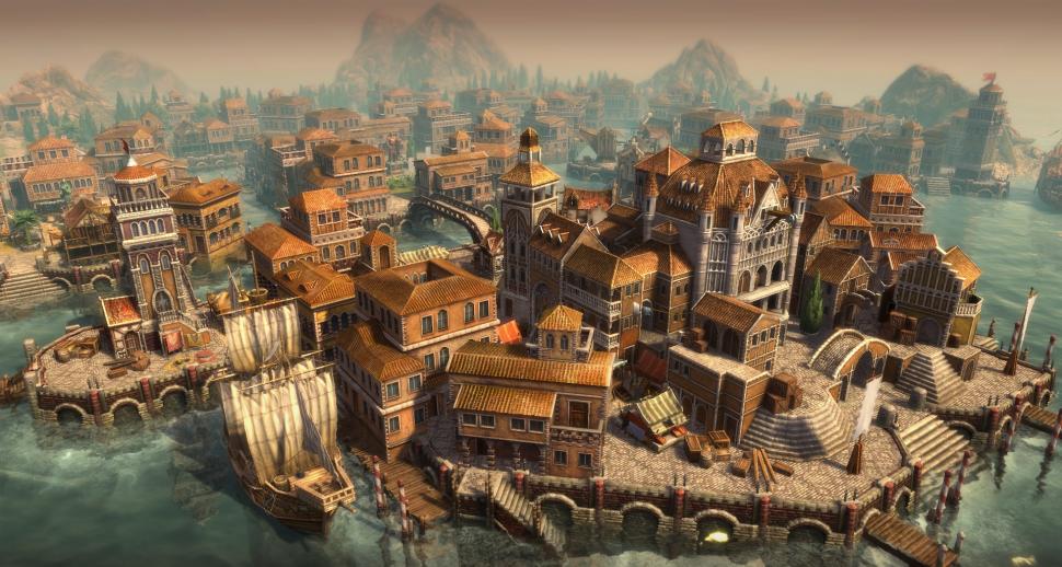 [12/03/10] Es ist Mitte März und noch immer herrschen in Deutschland eisige Temperaturen. PC Games zeigt Ihnen heute zehn Spiele, mit denen Sie den Sommer auf Ihren Bildschirm bringen und das trübe Treiben draußen ganz schnell vergessen. Haben Sie weitere Vorschläge? Dann lassen Sie es uns wissen und schreiben Sie einen Kommentar.  Anno 1404: Venedig Die neueste Ausgabe der erfolgreichen Strategie-Serie versetzt Sie auf lauschige Inseln mit tropischen Temperaturen und in den warmen Orient. Genau die richtigen Orte für die dunkle Jahreszeit.