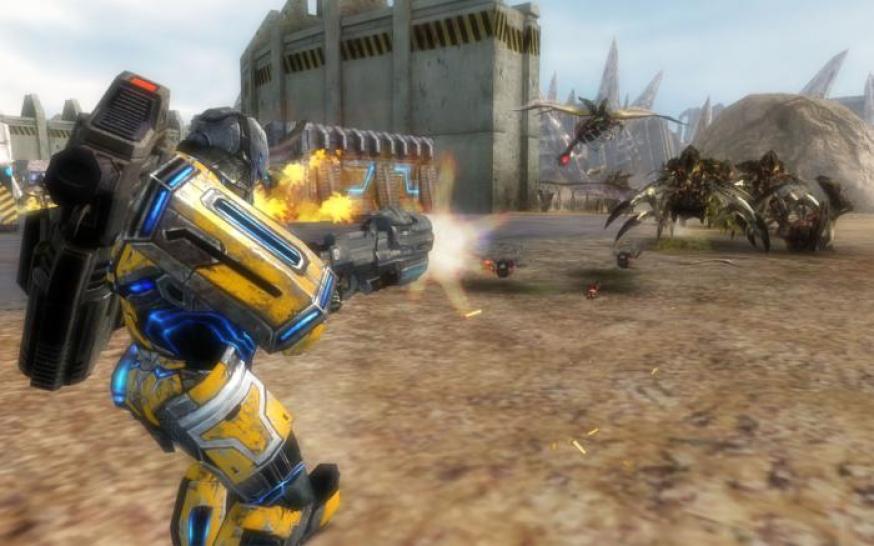 [11/03/10] Battleswarm ist eine Mischung aus Shooter und Strategiespiel.