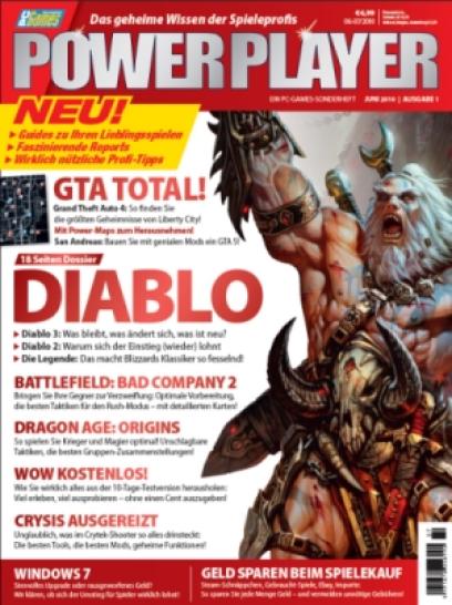 [23/04/10] So sieht es aus, das Cover von PC GAMES POWER PLAYER: Ab 12. Mai ist das Heft im Zeitschriftenhandel.