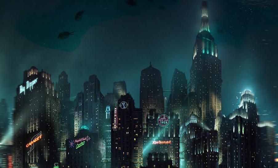 [07/06/10] Faszinierende Unterwasserwelten finden sich in Videospielen leider höchst selten. Versunkene Metropolen wie Atlantis oder Rapture (letztere im Bild) bleiben die Ausnahme.
