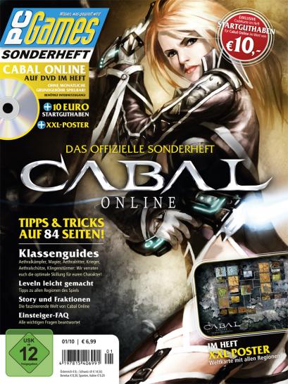 [20/07/10] Das offizielle Sonderheft zu Cabal Online enthält Tipps & Tricks auf über 80 Seiten.