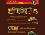 Catan - Das Kartenspiel: Website-Start