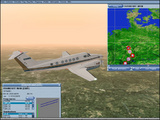 Aufw&auml;ndige, zivile Flugsimulation mit leichten technischen Schw&auml;chen