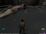 Jedi Knight 2 - X-Wing-Shot