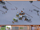 Skizirkus mit Hindernissen.