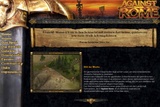 Against Rome: Website-Start / Screenshots
