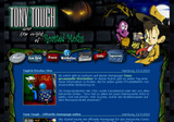 Tony Tough - Website-Start