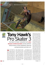 Tony Hawk's Pro Skater 3 im Klassik-Test