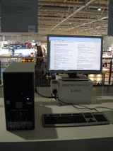Cebit 2008: Null-Watt-LCD von Fujitsu-Siemens