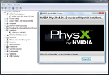 Download: Nvidia PhysX System-Software 8.06.12
