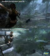 Screenshots zeigen die grafische Entwicklung von Tomb Raider: Underworld