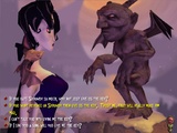 Zwei Screenshots zu A Vampyre Story