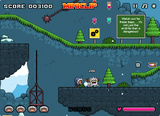 Online Game des Tages: Hüpfen und Eis sammeln in Frost Bite 2