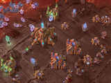 Starcraft 2: 20 Minuten Profi-Gameplay auf der Starcraft-Karte Lost Temple
