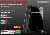 Neuer Aldi-PC mit Quadcore-CPU für 549 Euro ab 22. Juli 