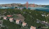 Google Earth 6 mit Street View-Integration, 3D-Bäumen und historischen Bildern