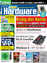 PCGH 05/2011 mit Bulldozer-Special, Sandy-Bridge-Boards-Megatest und Vollversion Dr. Hardware 2010