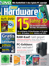 Im Handel: PCGH 06/2011 mit Mega-Special 15 Jahre 3D-Grafik plus Top-Vollversion HOMM 5 Tribes of the East