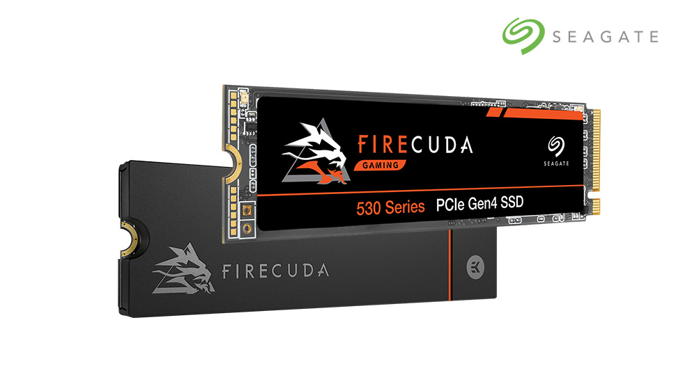 Vorschau auf Seagate FireCuda 530 1 TB & Seagate FireCuda 530 1 TB inklusive Kühlkörper 