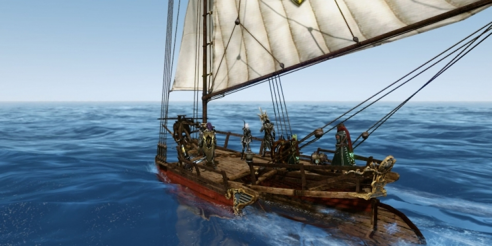 Es fährt ein Schiff nach irgendwo .... Kaperfahrt der Katzen-Crew.