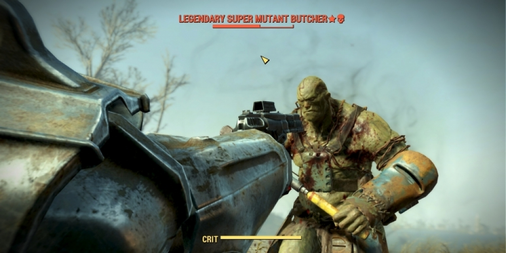 Kampf gegen einen legendären Gegner in Fallout 4
