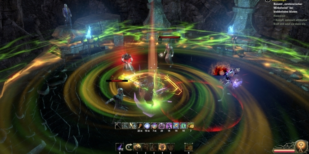 TESO: Elsweyr - PvP-Artefaktwaffe Volendrung: Wenn ihr euer Ultimate&nbsp;Zerstörerischer Wirbelwind aktiviert, segnen Gegner reihenweise das Zeitliche.