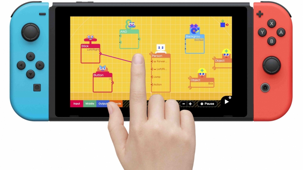Spielestudio für Nintendo Switch: Einfach Spiele selbst erschaffen