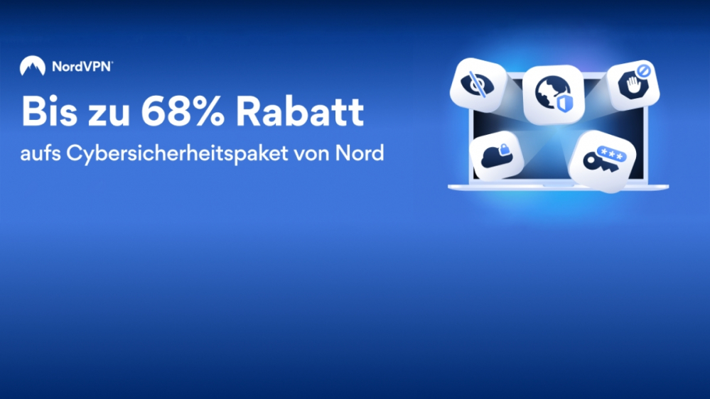 Nur noch heute: NordVPN für sicheres Gaming mit 68 % Rabatt