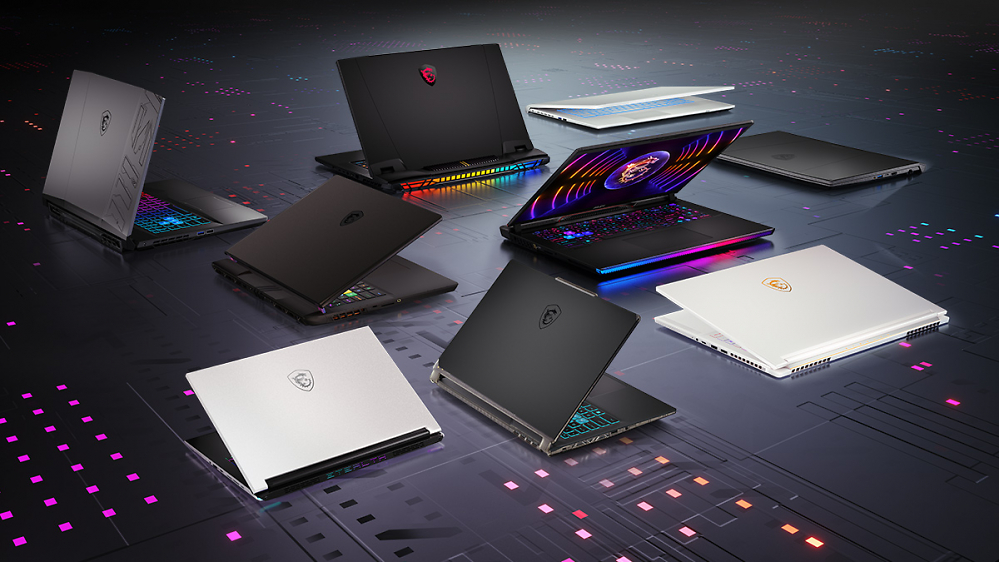 MSI-Laptops mit NVIDIA GeForce RTX 40 Grafik jetzt verfügbar