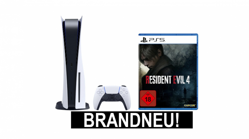 PS5 günstiger kaufen Playstation 5 + Resident Evil 4 Remake