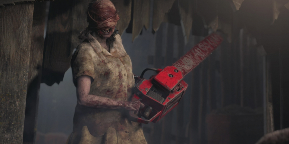 Kettensägen Lady in Resident Evil 4 Remake