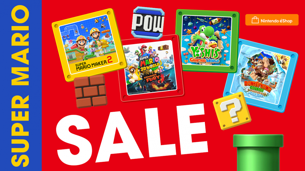 Der große Super Mario-Sale: 33% Rabatt auf ausgewählte Spiele im Nintendo eShop