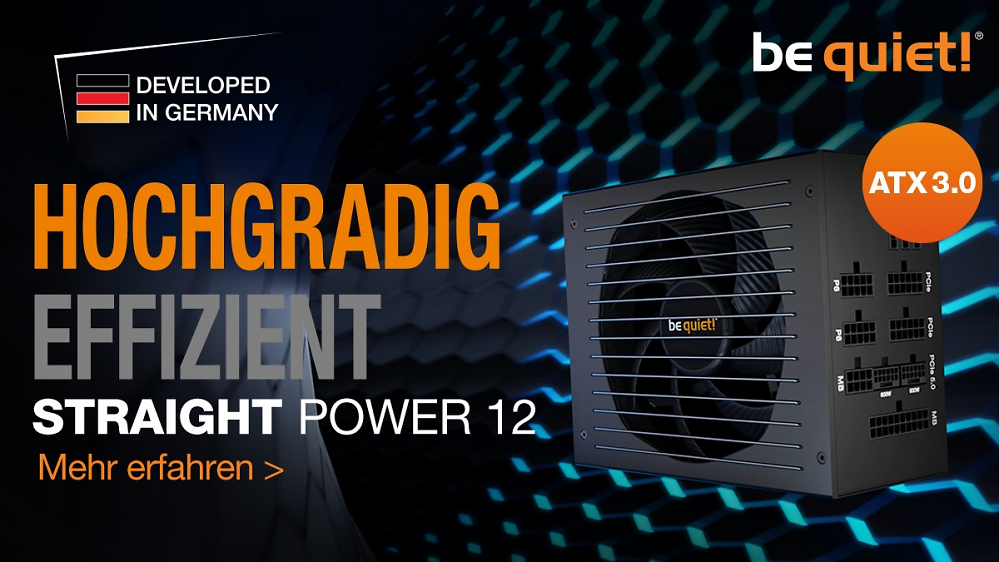 Straight Power 12 von be quiet!: Leise, effizient - Weltklasse!