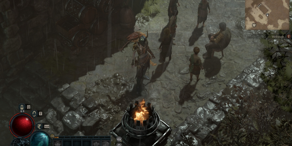 Diablo 4 Screenshot zeigt Charaktere