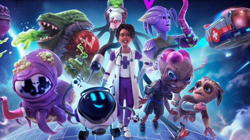 Galacticare gespielt: Theme Hospital trifft Futurama und Rick & Morty