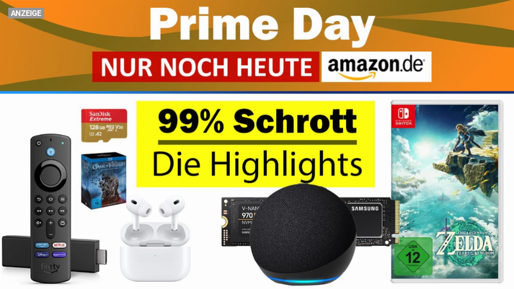 99% Schrott-Deals: Prime Day 2023 glänzt mit Masse statt Klasse - das sind die Top-Angebote (Update)