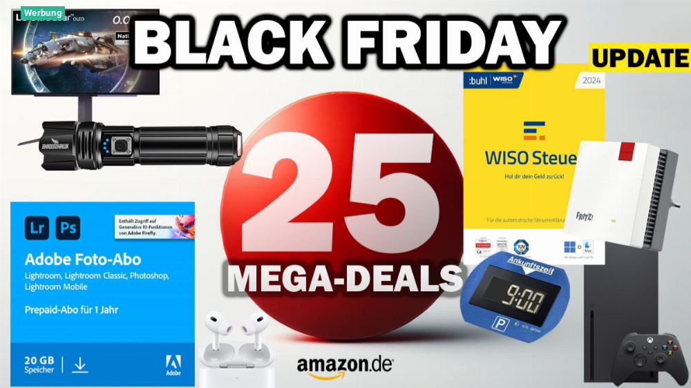 Amazon Black Friday Enthüllung: 25 sensationelle Deals, die ihr nirgendwo sonst findet - Update 3