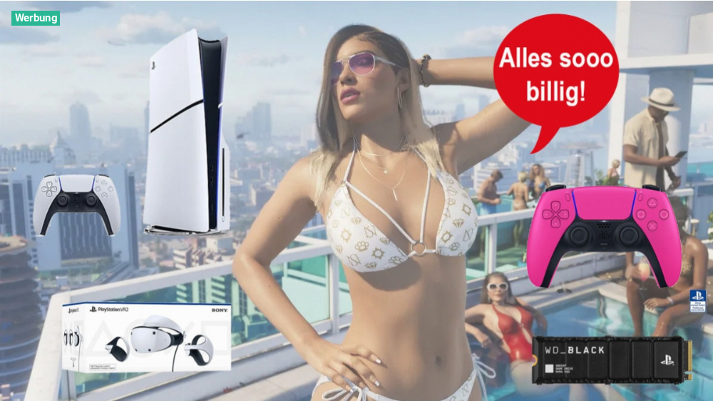 GTA-Fans, worauf wartet ihr? PS5 Slim gerade günstig wie nie - Media Markt schenkt die MwSt. und haut die Konsole für 378,14€ raus