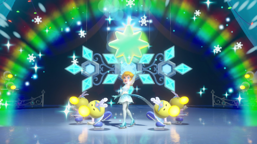 Alle Funkelkristalle in Princess Peach: Showtime! finden - Meisterdiebin und Eiskunstläuferin