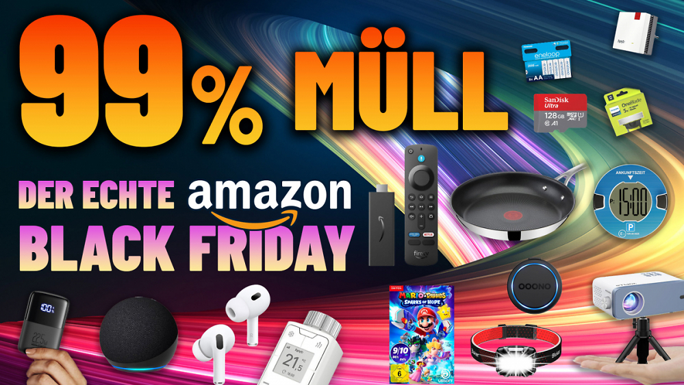 Der echte Black Friday 2024: 99% Müll und 50 Top-Angebote am Black Friday (Update)