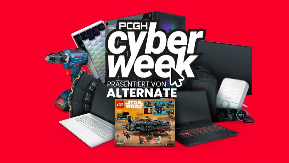 Endspurt bei der PCGH Cyber Week 2025: Nur noch 1 Tag tolle Angebote sichern! 