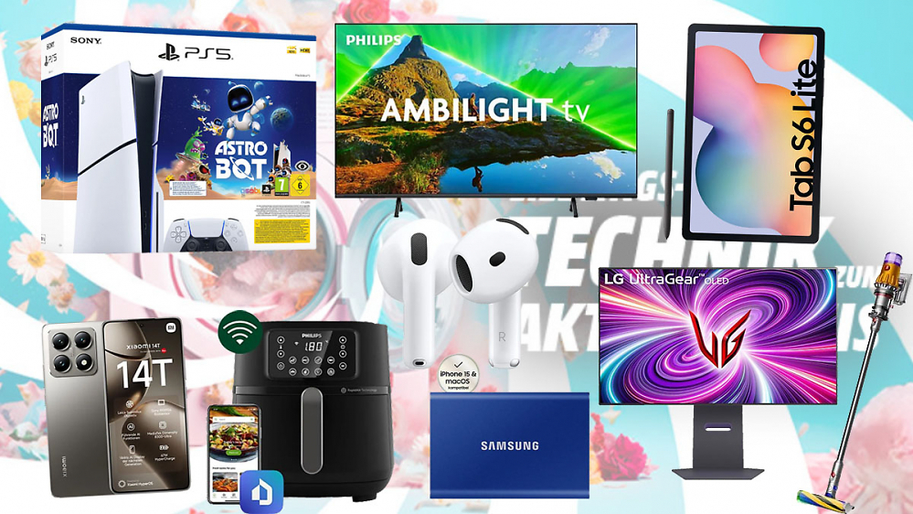 Rabatte bis 60% nicht verpassen: MediaMarkt Frühlingsdeals für LG, Samsung, Apple, Sony, Philips, Xiaomi & Dyson