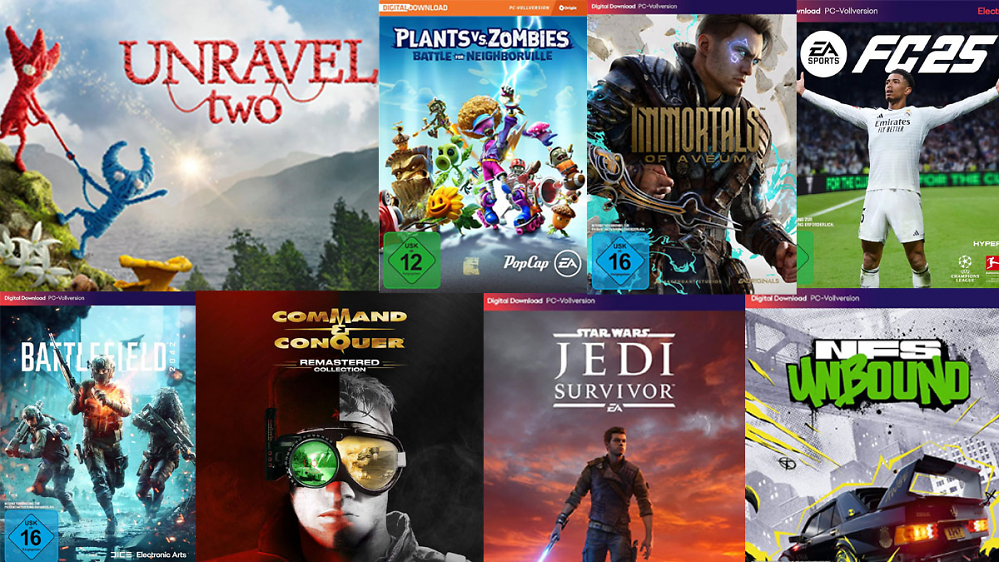 Kein Aprilscherz: Amazon schmeißt zahlreiche EA-Spiele 70-75% günstiger raus - ab 4,99€