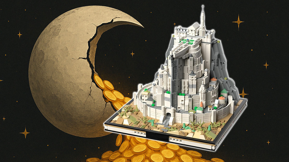 Flieht, ihr Mondpreise: Lego-Rivale klemmt an Minas Tirith erinnerndes Set für keine 40 Euro raus