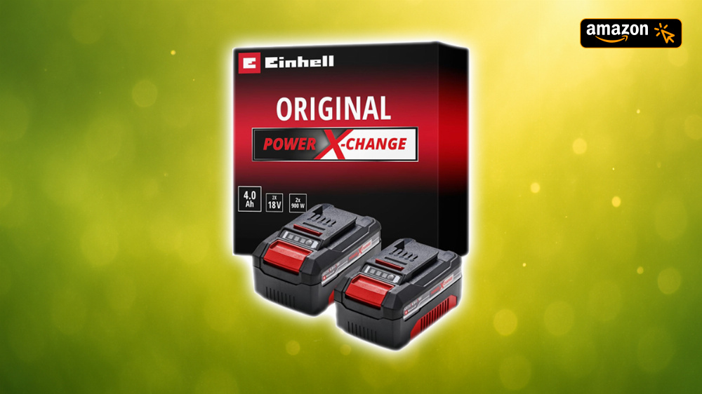 Mehr Power für Einhell-Werkzeuge: Akku-Doppelpack zum aktuellen Bestpreis bei Amazon