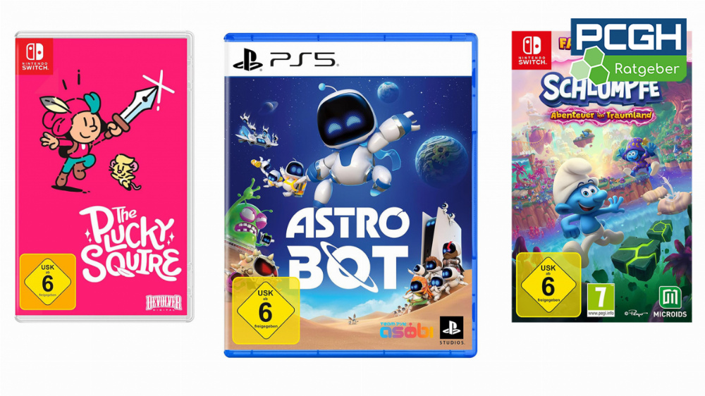 Die besten Videospiele für Kinder: Spielspaß für Groß und Klein mit Astro Bot, Super Mario, Minecraft & mehr